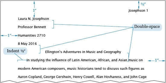 MLA cover page example