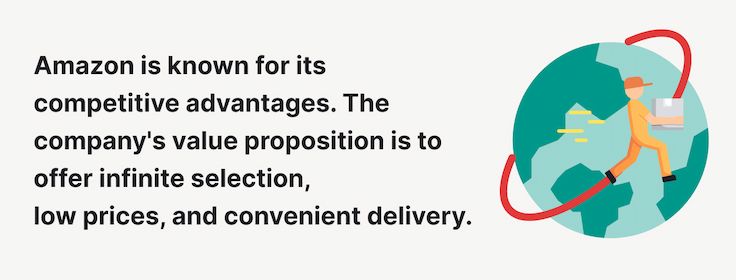Amazon has a lot of competitive advantages.